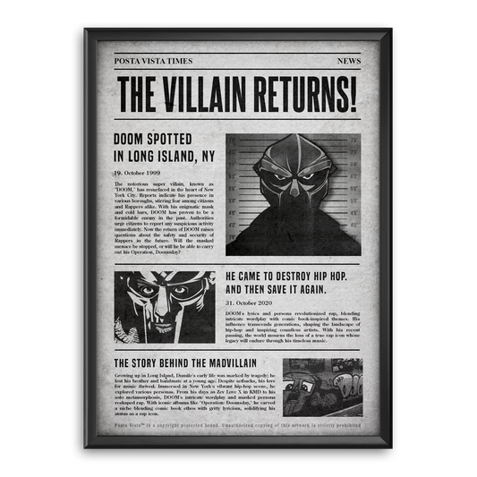 VILLAIN NEWSPAPER 